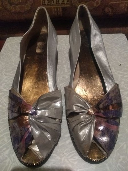 Women BALLY Heels Grey Leather 40