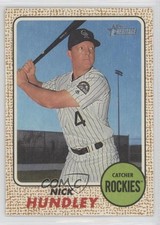 2017 Topps Heritage Flip Stock /5 Nick Hundley #73 0b0
