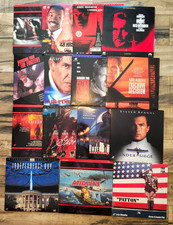 ACTION PACKED LASERDISC Movie LOT, 15 movies,Harrison Ford, Apollo 13, Midway B 