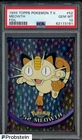 1999 Topps Pokemon T.V. #52 Meowth Foil PSA 10 GEM MINT
