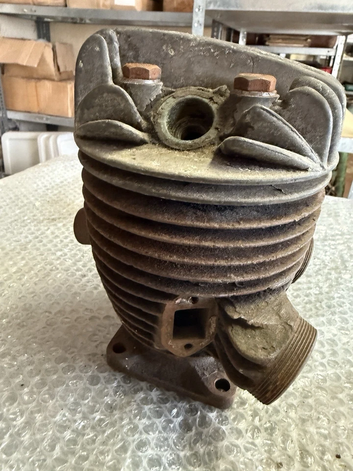 DKW SB Zylinder mit Zylinderkopf Motorzylinder ohne Kolben Zweitakt Oldtimer - Bild 2 von 4