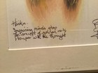 OWLS! Wall Art, Bryan Debri - “HAIKU” -Famed & Matted -Mixed Media Sfumato XLNT — photo 4