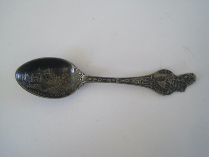 Souvenir Spoon Pan America Exposition Electricity Building 1901