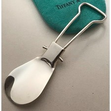 Tiffany Co. RARE Folding Shoe Horn Sterling Silver 925 Italy