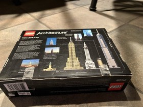 LEGO 21028 Architecture New York City Opened Box Sealed Bags Never Been Done