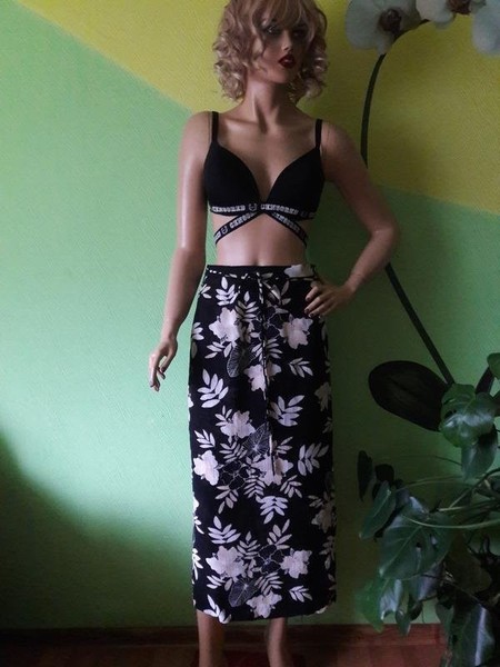 Women Betty Barclay Skirt Black Viscose 42 / XL /