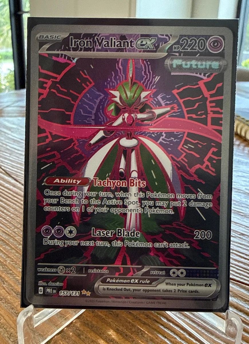 Iron Valiant Ex Pokémon TCG Cards for sale