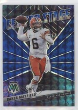 2021 Panini Mosaic Center Stage Blue Prizm 13/99 Baker Mayfield #CS14 0ls