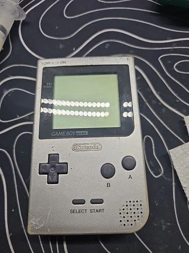 Nintendo Game Boy Pocket Silver Handheld System