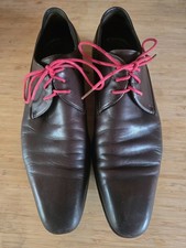 prada brown dress shoes 10.5 D 11.5 US