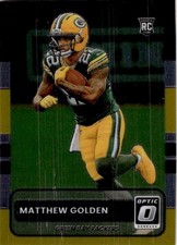 2025 Panini Donruss Optic Matthew Golden #22 Retro - Packers