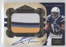 2011 Playoff National Treasures Rookie 7/49 Jordan Todman #324 Patch Auto 3c4