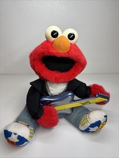 Vtg Tyco 1997 Rock N Roll Elmo Guitar Talks and Shakes And No Music READ