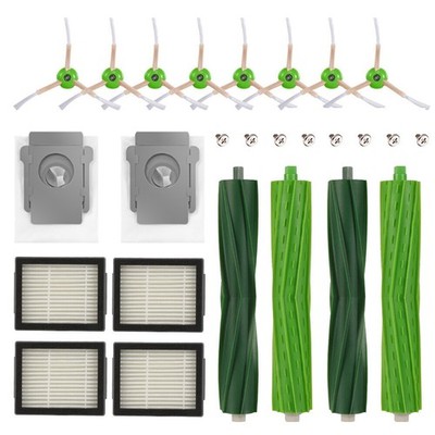 Ersatz Filter Bürste Staubsaugerbeutel Für Robot Roomba i7 i7+ i8 Plus E5 E6 E7