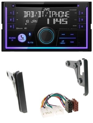 JVC MP3 USB 2DIN DAB Bluetooth CD Car Stereo for Toyota Highlander Matrix RAV 4