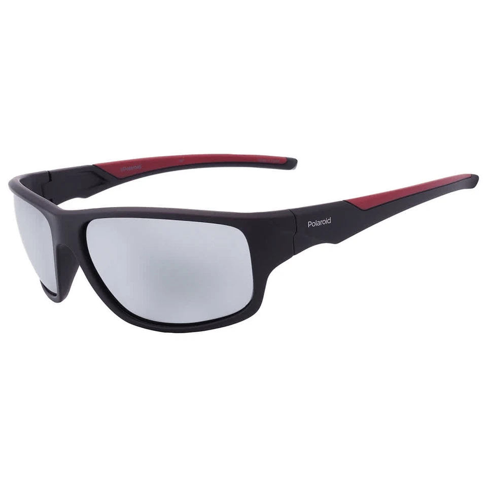 Polaroid Polarized Grey Wrap Men's Sunglasses PLD 7010/S 0OIT/EX 64 - Image 4 of 4