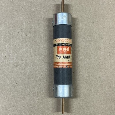 FPE Economy Fuse ECS70 XB-15 Dual Element Current Limiting 600V 70 AMP