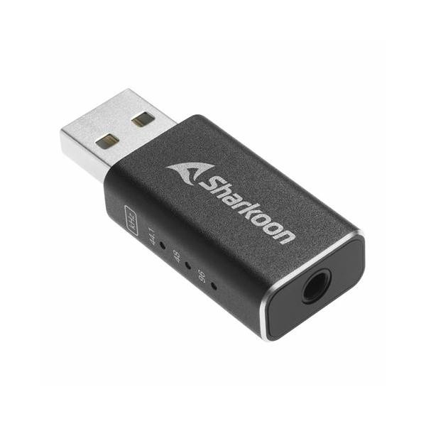 Sharkoon Nero Adattatore Dac Dac Pro S Usb A 3,5 Mm Per Pc - Immagine 3
