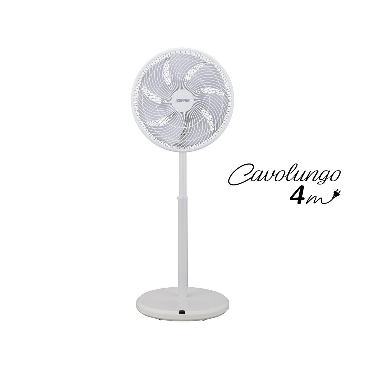 VENTILATORE A PIANTANA SUPERSILENT ZEPHIR ZDC35CM 5 PALE 10 VELOCITA' 30 W TIMER