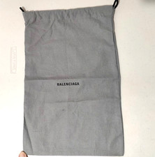 Balenciaga Gray Cloth Dust Bag 15.5 X 10 Desi...