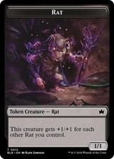 MTG Rat 13 Token Bloomburrow