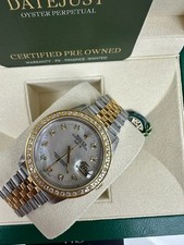ROLEX CERTIFIED STUNNING 34mm 15233 DATE 18K AND STEEL