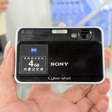 SONY Cyber-shot DSC-T2 8.1MP Vintage Digital Camera BLACK English