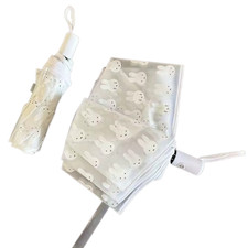 New Miffy Mascot Travel Folding Umbrella Sun Rain UV Water Repellent Long Mascot