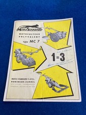 AGRICULTURAL ADVERTISING MINI TRACTOR MOTOCULTEUR MOTOSTANDARD M�con BROCHURE