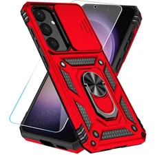 Funda Para Samsung GALAXY S25 5G 6.2 Case Shockproof Rotating Kickstand