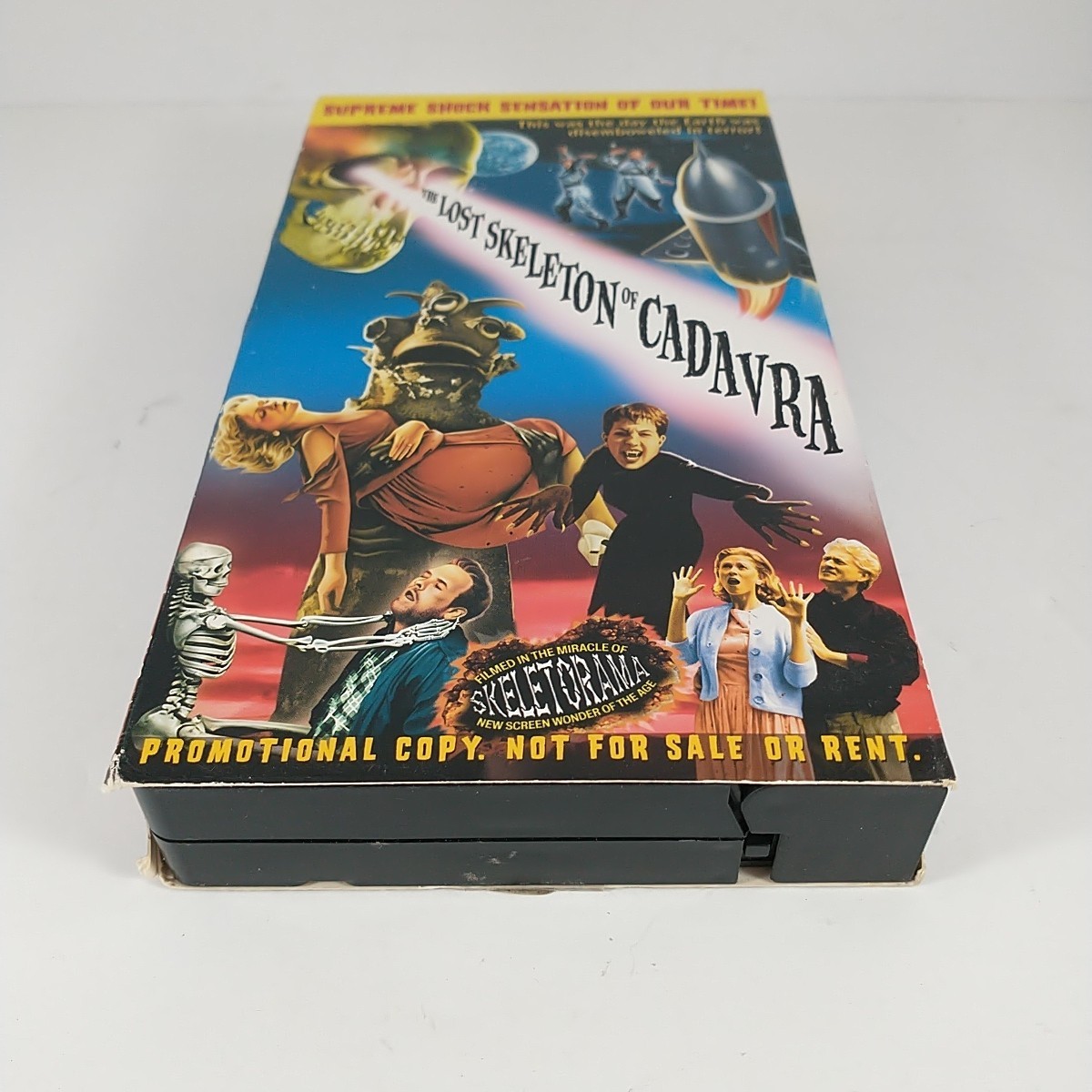 The Lost Skeleton Of Cadavra VHS Rare Horror Comedy Spoof