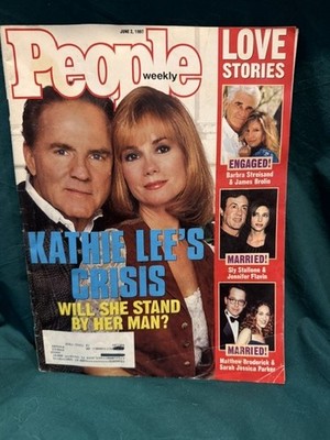 People Magazine Kathie Lee's Crisis Cover June 2 1997 Streisand Brolin Engaged