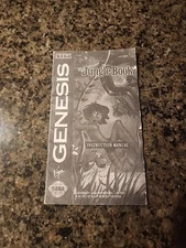 Disneys The Jungle Book Sega Genesis Instruction Manual