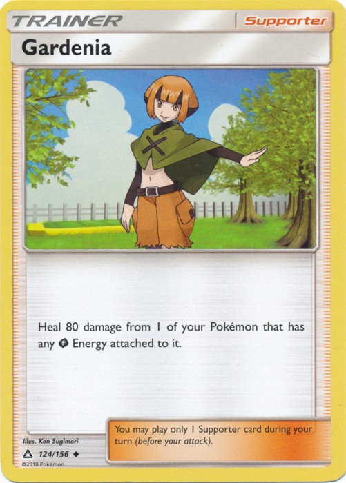 Gardenia - 124/156 - Uncommon - Moderately Played