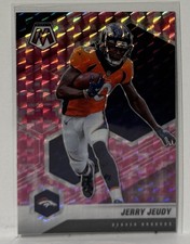 2021 Panini Mosaic - Jerry Jeudy #68 Camo Pink Mosaic Prizm