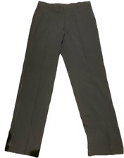 M&S Tailoring Men’s Black Satin Detail Smart Formal Work Trousers W34 L33