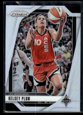 2024-25 Panini Prizm WNBA Silver Kelsey Plum Las Vegas Aces #77