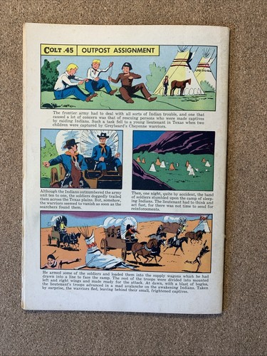 Colt .45 #8 FN+ Dell Western 1961 Based on TV show, photo cover - Picture 15 of 15