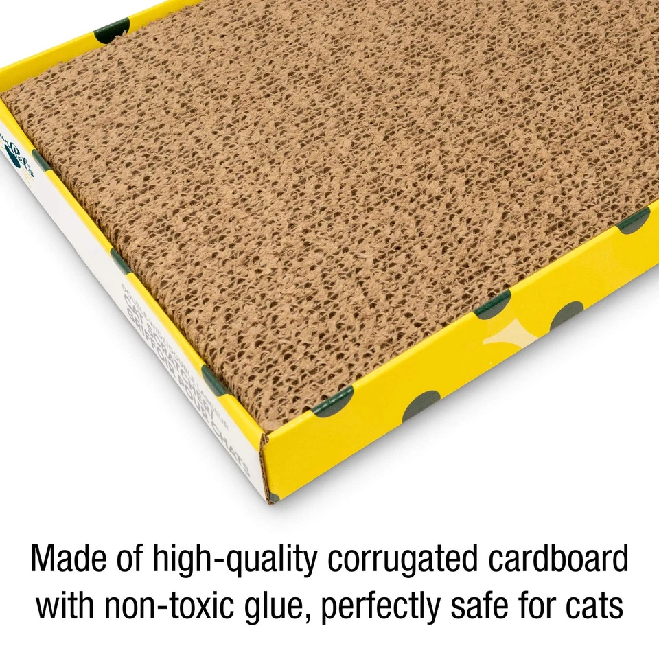 OurPets Far and Wide Cat Scratcher with Cosmic Catnip Extra Large Durable Design - Image 4 of 4