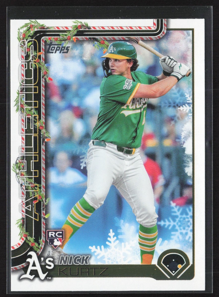 2025 Topps Holiday #H40 NICK KURTZ Rookie Card | eBay