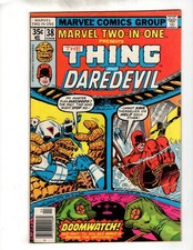Marvel Comics Marvel Two in One Volume 1 Book #38 Mid Grade