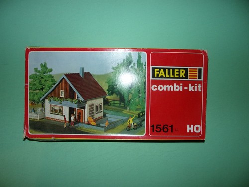 FALLER maquette à monter maison avec piscine 1561 NEUF (n°1bis) | Zustand: Neuf
