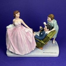 Sweet Sixteen Figurine Scene Norman Rockwell American Family Series 1979