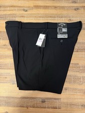 Callaway Golf Shorts Men s 38W Black Caviar Stretch UPF 50 7 Inseam NWT