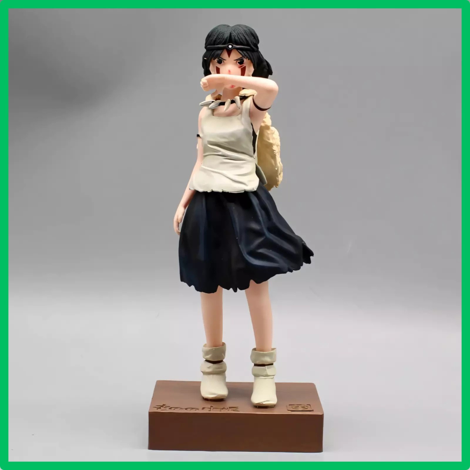 Figurine Princesse Mononoké Studio Ghibli 19cm en PVC Premium pour collectionneurs