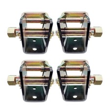 2pc Left 2pc Right 2 Tow Dolly Lashing Winch Truck Rack Tie Down Strap Binder