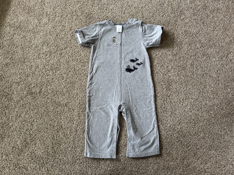 Boys Jumpsuit Size 12-18 Mo Gymboree Brand Nautical  Unisex One Piece Outfit