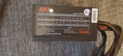 Arlt PC 550 Watt Netzteil GPM 550V