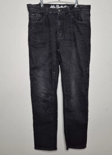 Bull-it Jeans Protective Lined Motorcycle Jeans Men's Size W32R x L31 Black
