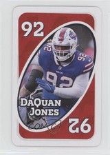 2024 Uno Fandom NFL Buffalo Bills Red Daquan Jones #92 0c4